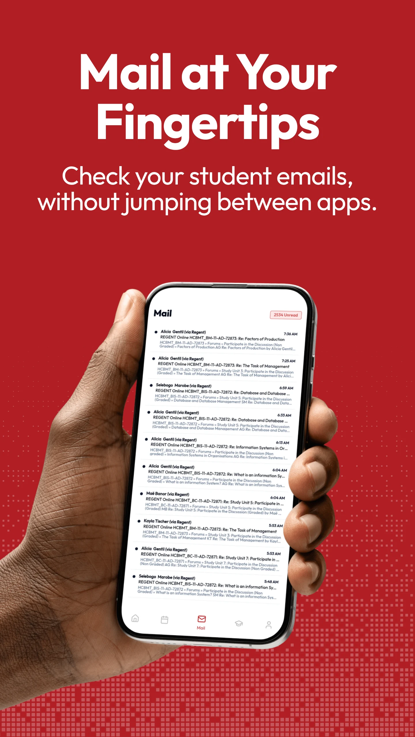 myRegent screenshot